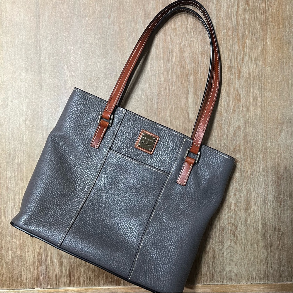 Dooney & Bourke Pebble Grain Small Lexington Bag - Gray